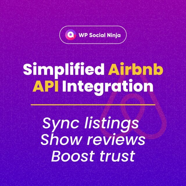 Simplified listings, synced calendars, and real-time reviews—Airbnb API does it all. Explore our article to make the most of the Airbnb API!👇
https://wpsocialninja.com/airbnb-api/

#AirbnbReviews #AirbnbAPI #ReviewManagement