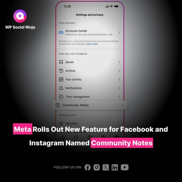 Meta is introducing the Community Notes feature for Facebook and Instagram users to fight the spread of misinformation across these platforms.

The process is quite simple. When a user contributes to the Notes, it will be rated by other approved users to be visible in any post.