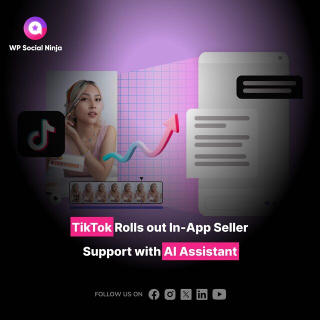 TikTok has officially launched the new AI-powered Seller Assistant, a 24/7 smart support tool inside TikTok Seller Center.

Businesses can now get personalized tips and ideas to increase their in-app sales.

#TikTokShop #AIAssistant #EcommerceTools #SocialSelling #Socialnews