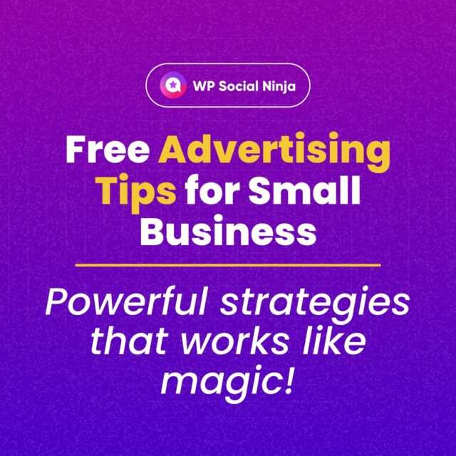 ✨ Big results don’t always need big budgets. Discover the most powerful advertising strategies to grow your small business without spending a single penny.👇 
https://wpsocialninja.com/free-advertising-for-small-business/ 

#BrandPromotion #AdvertisingIdeas #BusinessGrowth #SmallBusiness