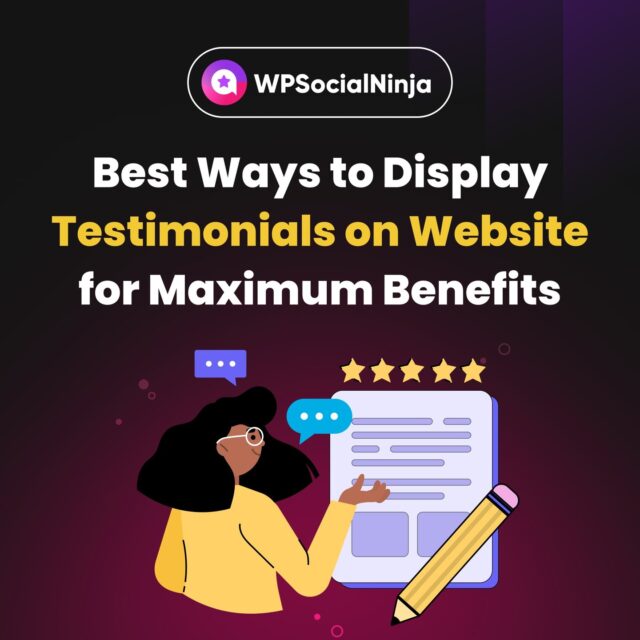 92% of customers check testimonials and reviews before buying. No testimonials on your website? You're losing sales daily. Learn the best ways to display them on your website.👇
https://wpsocialninja.com/best-ways-to-display-testimonials/ 

#Testimonials #SocialProof #ReputationManagement