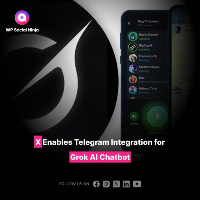 If a user has premium subscriptions for both Telegram and X, they can enable chat with the Grok AI chatbot within their chat stream.

This provides valuable opportunities for businesses to automate communication and engage more effectively with customers worldwide.