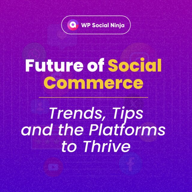 📈Social commerce is a $700 billion market worldwide, and businesses can earn great benefits by mastering the key trends. Here's everything you need to know.👇

🔗https://wpsocialninja.com/future-of-social-commerce/

#socialcommerce #socialmediamarketing #socialmediaplatforms  #socialmediatrends