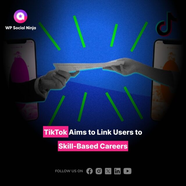 TikTok teams up with SkillsUSA and the Skilled Careers Coalition to highlight vocational trades through SKILLS JAM. 

Creators will now share insights, advice, and motivate young people with entertaining videos about their professions.

#SkillsMatter #TradeCareers #TikTok